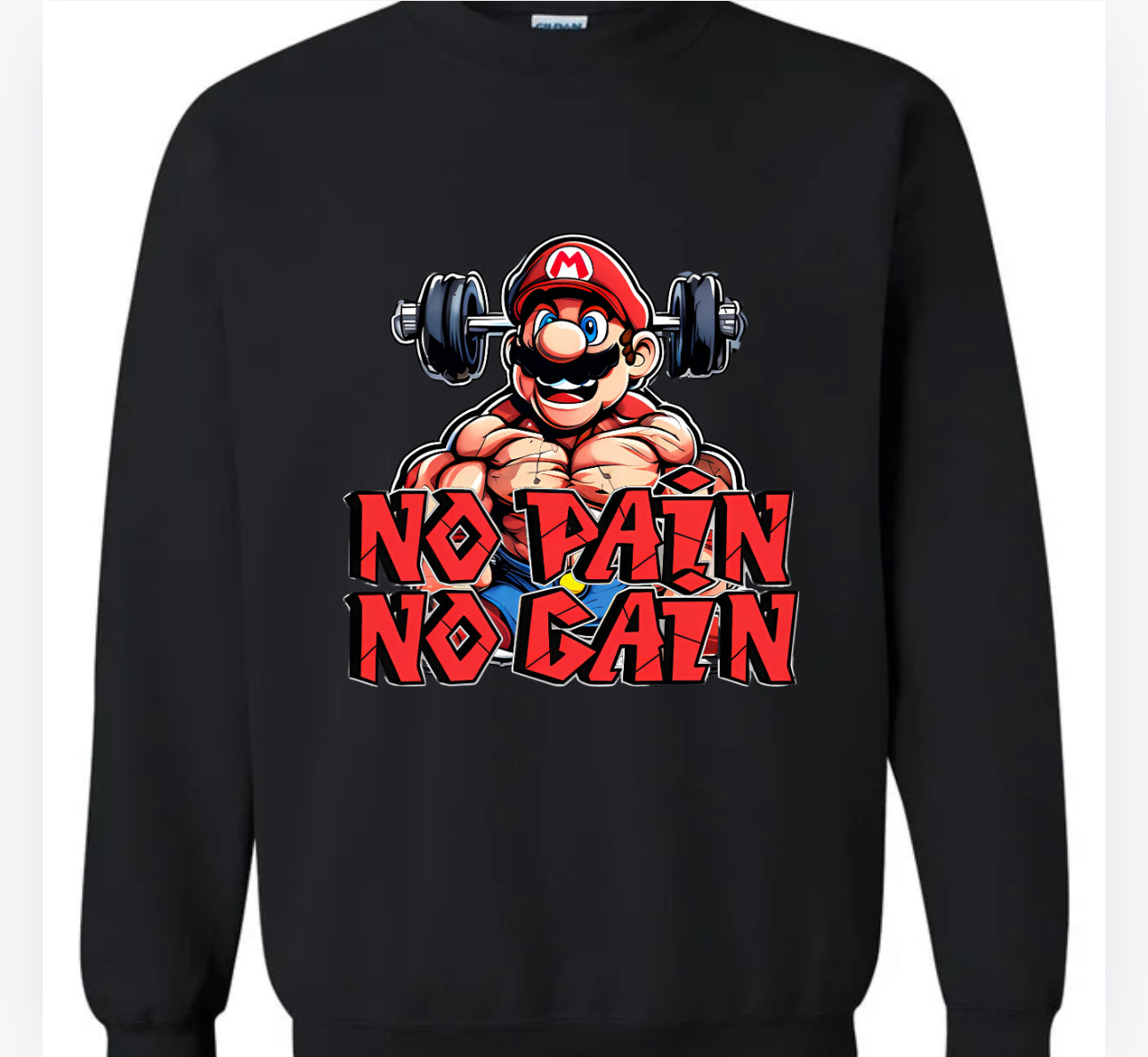 Modèle Mario no pain no gain