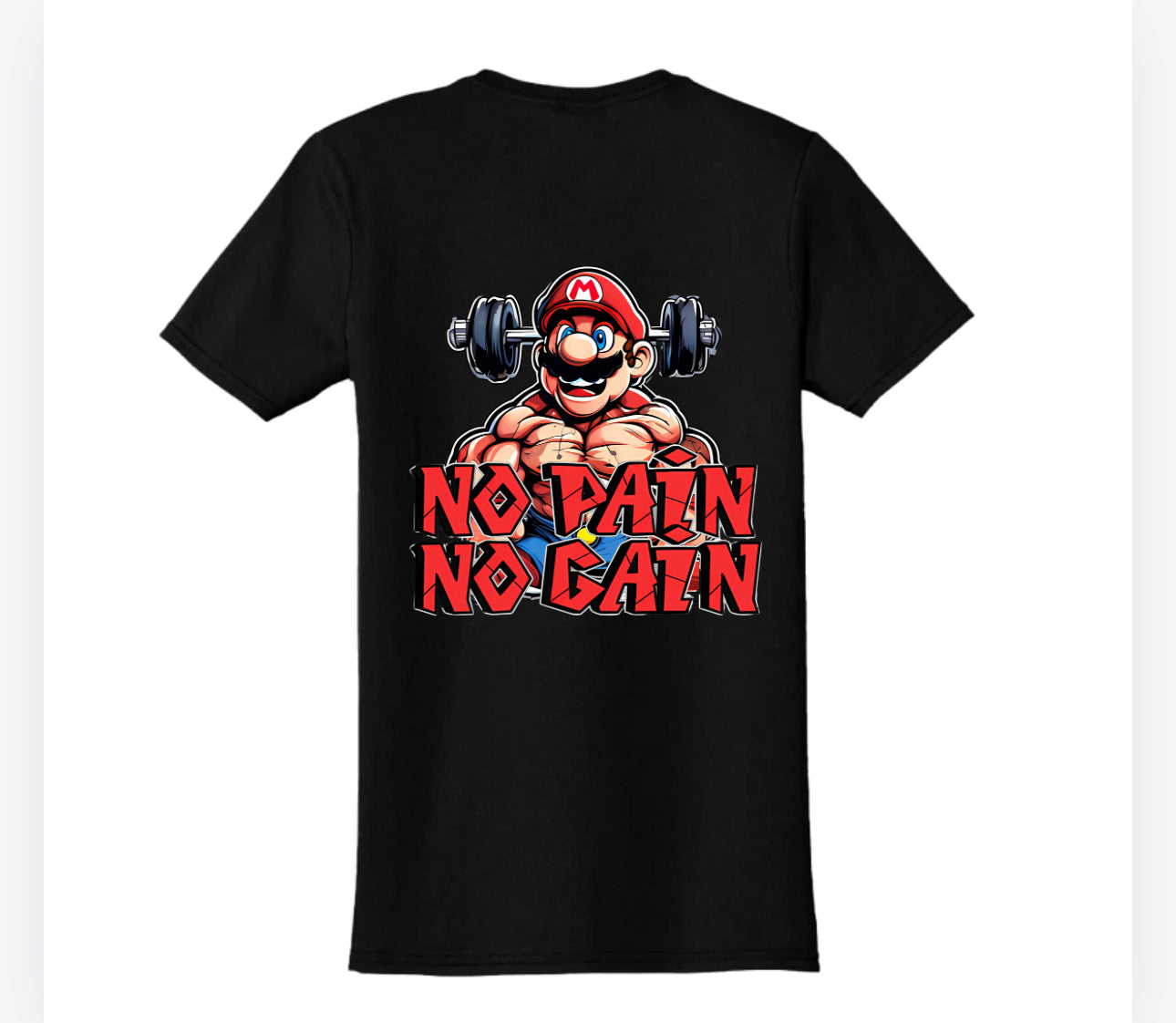 Modèle Mario no pain no gain