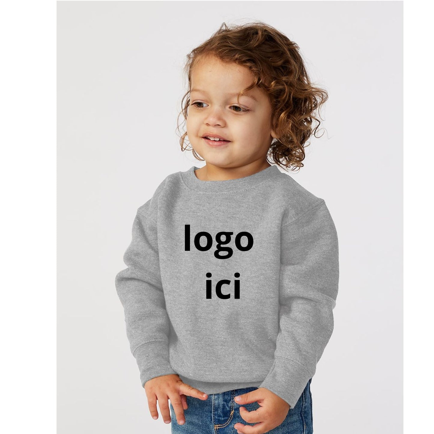 A personnaliser Sweet-shirt pour tout-petits 2t à 7t